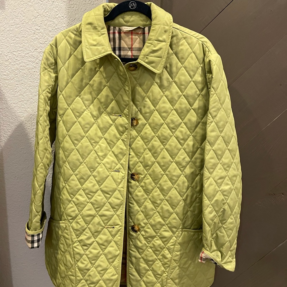 Burberry quilted jacket